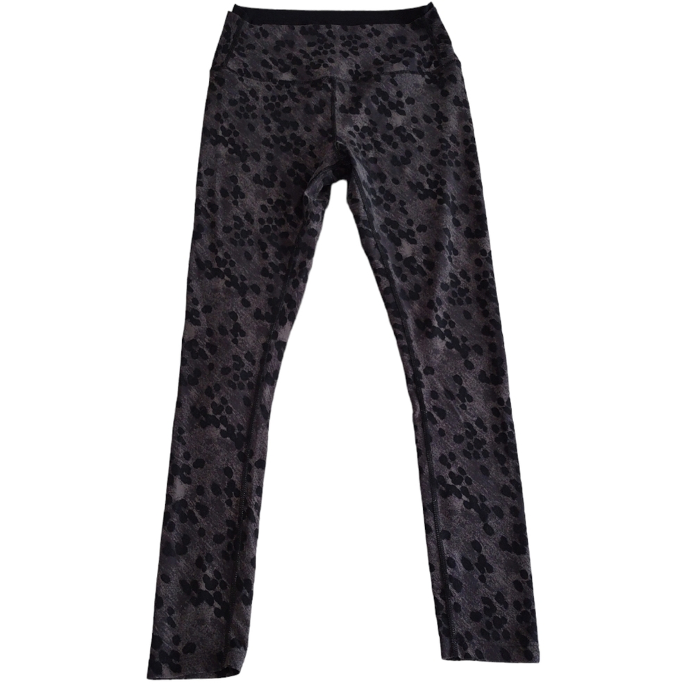 Splits59 Size Medium Dual Waistband Airweight 7/8 Animal Print Leggings